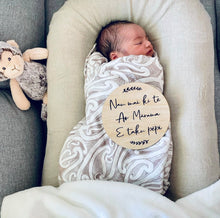 Load image into Gallery viewer, Birth Announcement Plaque
