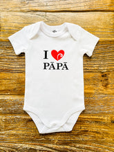 Load image into Gallery viewer, I ❤️ Pāpā Onesie
