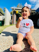 Load image into Gallery viewer, I ❤️ Pāpā Onesie
